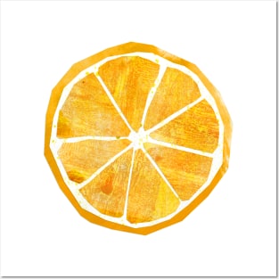 Orange - slice Posters and Art